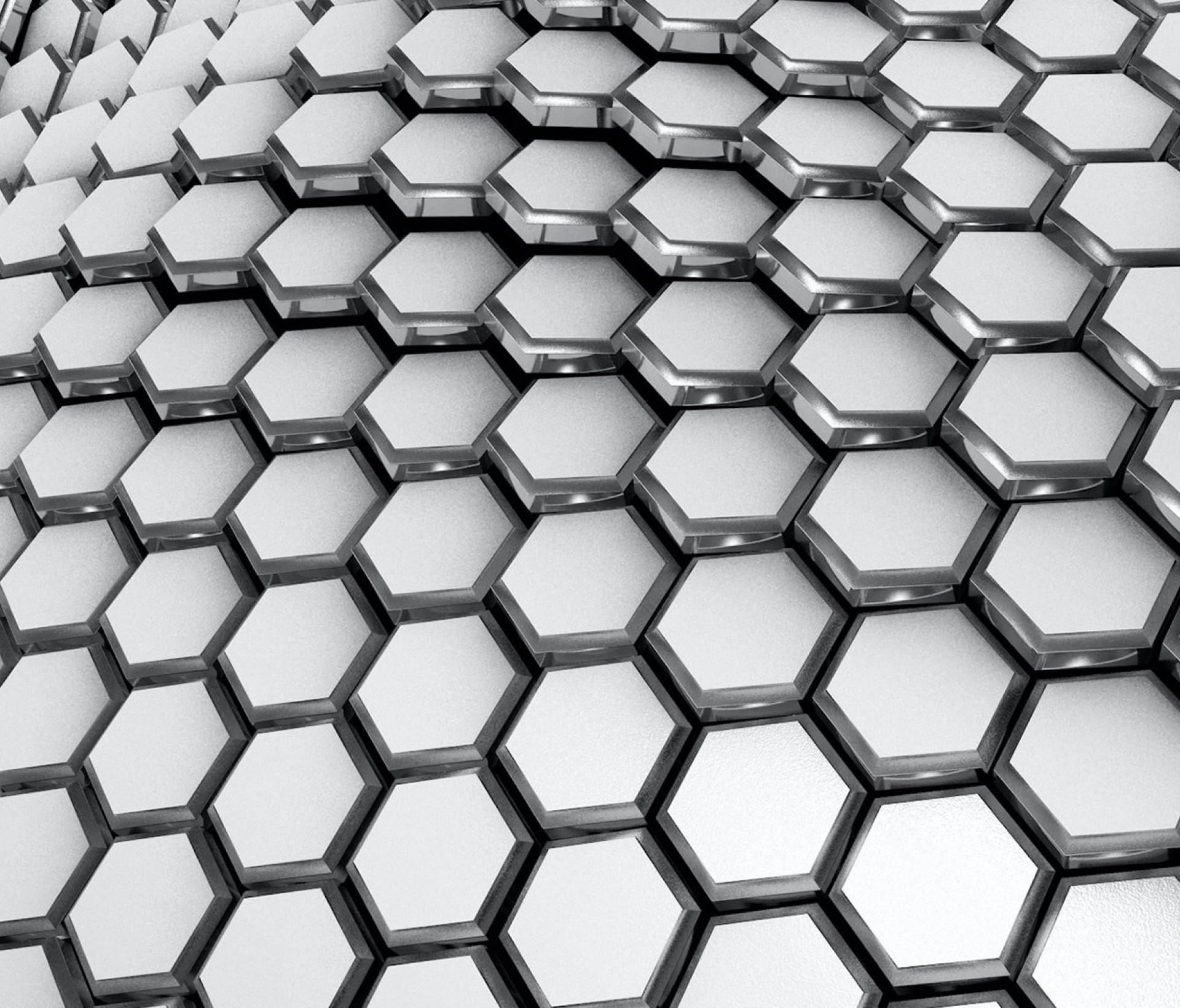 gleichförmiges Muster Hexagon