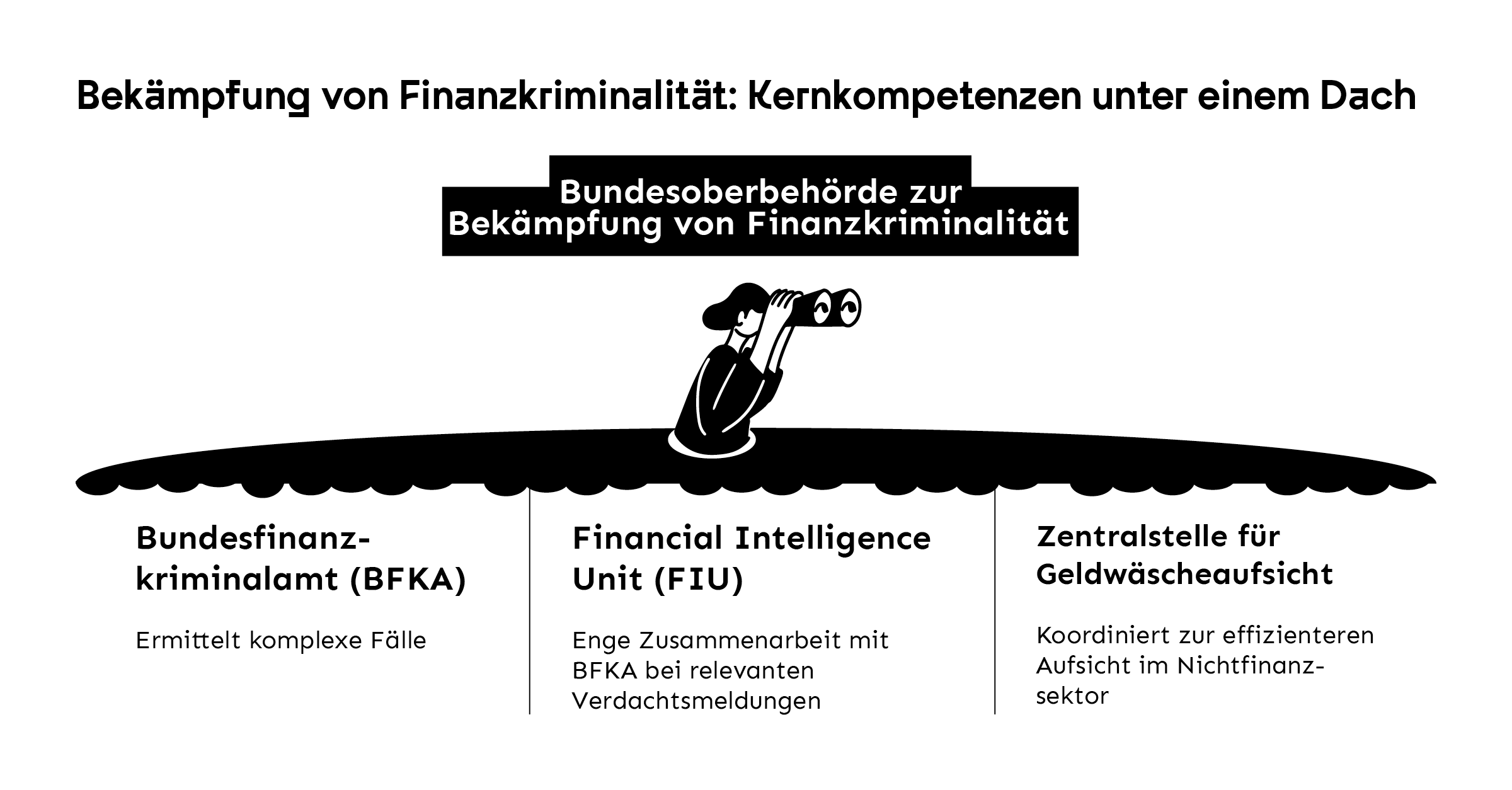 Infografik Bekämpfung von Finanzkriminalität