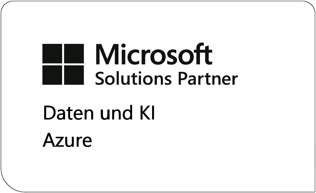 Microsoft Solutions Partner Logo für Daten und KI