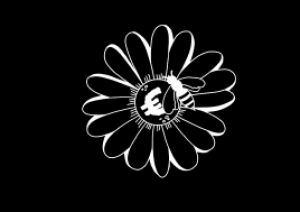 Illustration Blume mit Eurozeichen