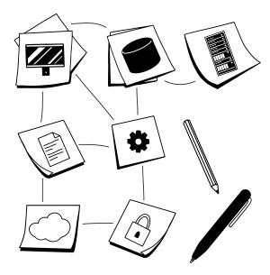 Illustration Post Its